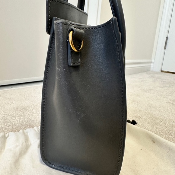 Celine Nano Luggage Bag in Drummed‎ Calfskin Gray - Picture 15 of 16